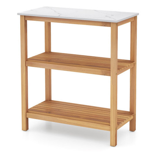 Tier garden potting - potting, bench