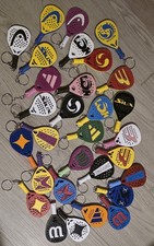 Portachiavi Racchette Padel In Legno Colorato Diversi Modelli Personalizzato