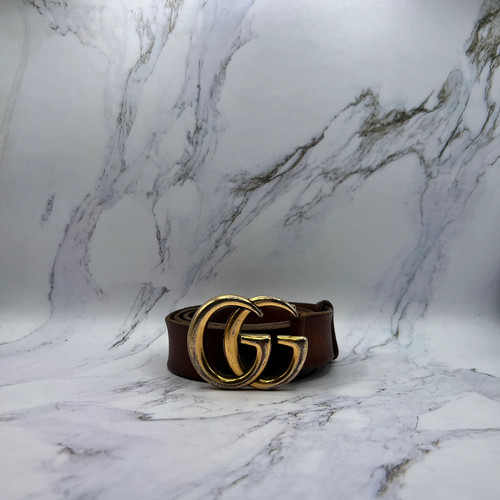 Gucci belt brown - gucci, (lightly