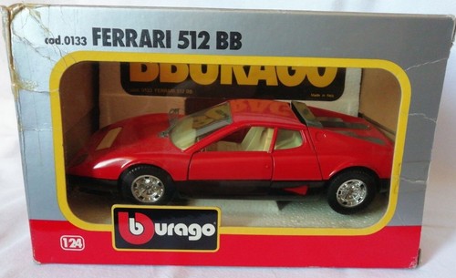 Ferrari 512 burago scala - ferrari,