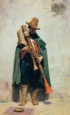 Dipinto olio Jean-Léon