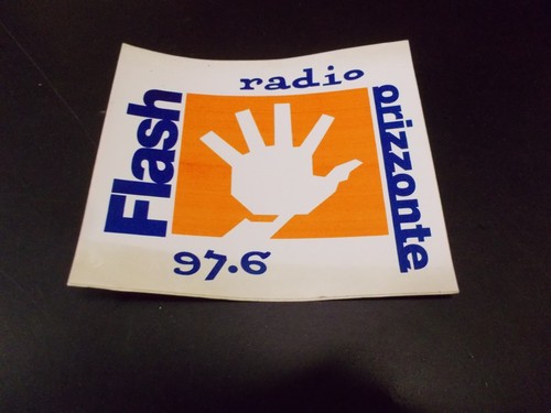 Adesivo originale radio flash - originale,
