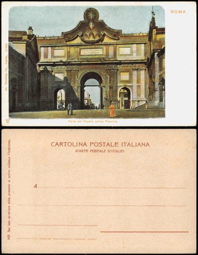 Cartoline roma - roma, veduta