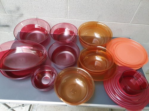 Set tapperware ciotole cristal - set,