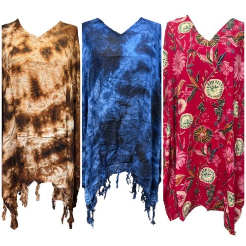 Caftano corto cotone taglia - corto,