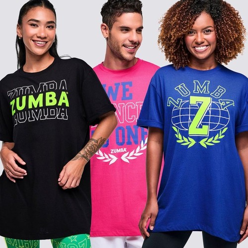Shirt unisex zumba worldwide - t-shirt,