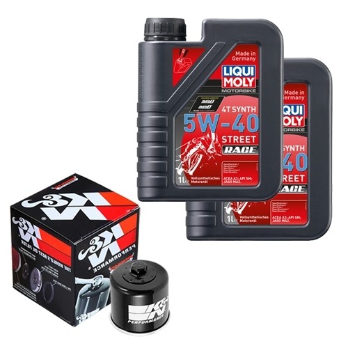 Kit filtro olio liquimol - filtro, k&n