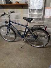 Bici City Bike Marca Blume Battistello Da Uomo Colore Blu e Nero Usata...