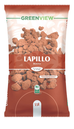 Lapillo vulcanico rosso 18 - vulcanico, 10/18