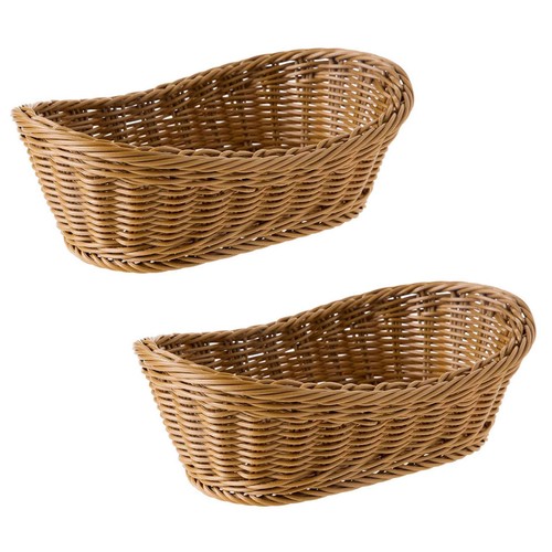 Cestino portavivande ovale - 2x,