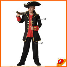 Costume Carnevale Ragazzo Bambino Bucaniere Pirata Corsaro dei Caraibi