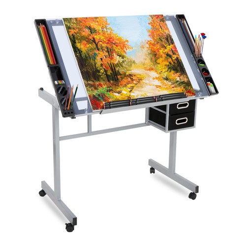 Tavolo disegno ruote - da,