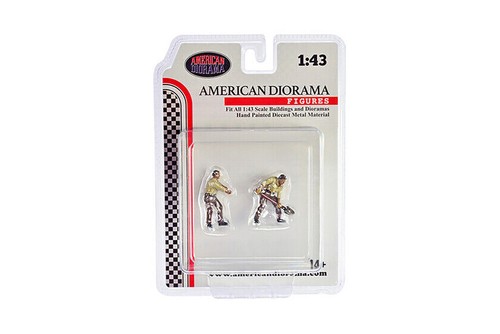 Set figurine diorama americano