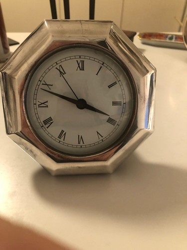 Argento orologio tavolo - tavolo,