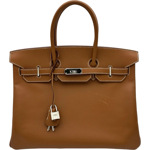 Hermes birkin gold epsom - hermes, 35