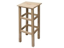 SGABELLI ALBERIAMO CM.30X30XH70 IN ABETE