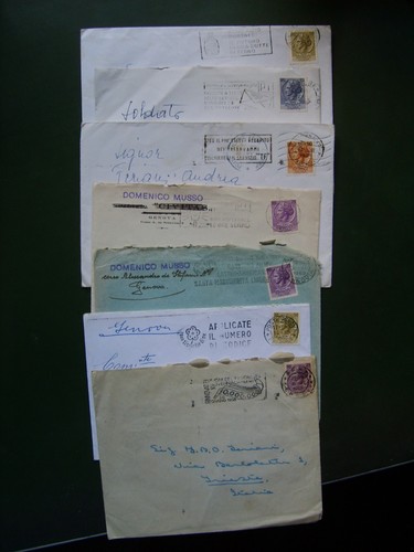 Italia storia postale - postale, buste
