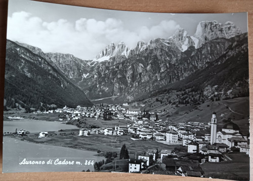 Cartolina italia dolomiti - cartolina,