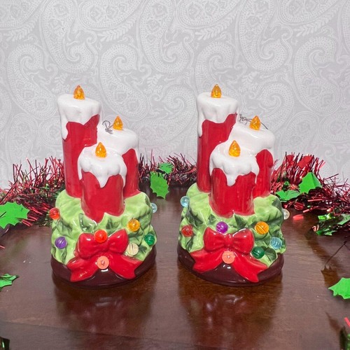 Set natale led - natale, ceramica