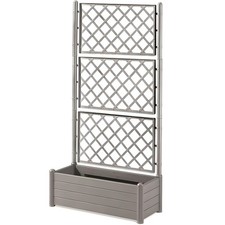 Fioriera con vaso largo cm 100