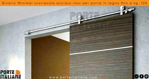 Binario minimal scorrevole - binario,