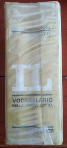 Vocabolario latino italiano - latino-italiano, il