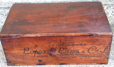 ANTICA CASSETTINA IN LEGNO COLOR SCURO-CHIUSA CON COPERCHIO INCERNIERATO