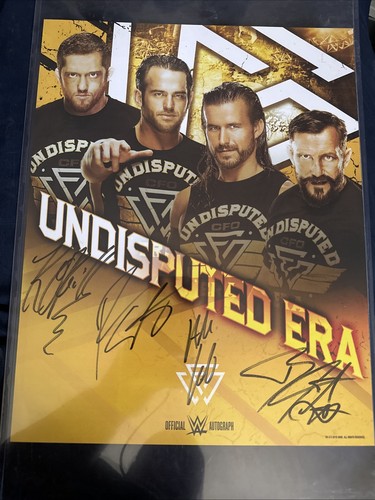Undisputed era autographed - era,