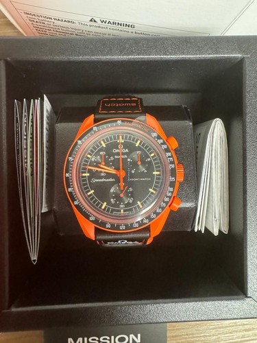 Omega swatch lava mission on - lava,