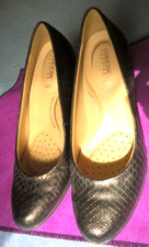 SCARPE IN PELLE PITONATA  MARCA GEOX  C. BRUNO TACCO 7 MIS. 37