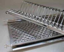 Scolapiatti acciaio inox - acciaio,