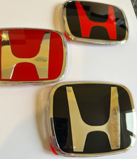 DISTINTIVO griglia Honda Civic H TYPE-R EP3 rosso argento o nero 117 x 95 75700S5TE11