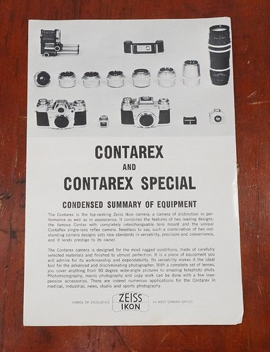 Zeiss contarex - zeiss, contarex/contarex