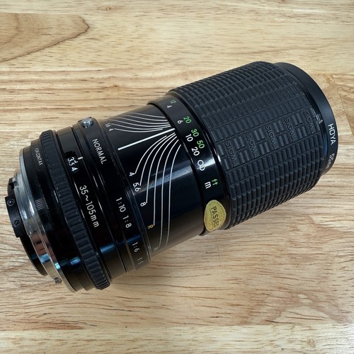 Sigma zoom alpha 105 mm - sigma, 35-105
