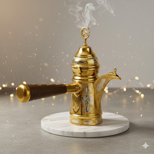 Brocca in rame siriano Dallah