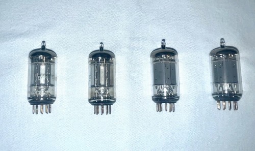 Matched quad telefunken 12ax7 - telefunken,
