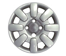 Set 4 Copricerchi 13 '' Pollici Per Panda 169 Coppe Copri Ruota Grigi