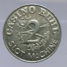 Casino Ruhl Nizza - Gettone 2 Franchi - Slot Machine