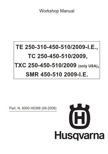 Husqvarna txc smr 250 - tc,