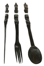 Set di posate in legno