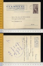 20535] PADOVA - COMMERCIALE LIBRERIA GIANOTTI - 1954