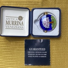 Spilla Antica Murrina Veneziana, diametro 2,8 cm