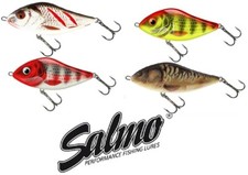 SALMO SLIDER JERK BAIT SINKING 5/7/10/12 CM ARTIFICIALE AFFONDANTE TROTA LUCCIO 