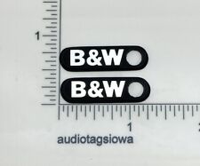 Distintivi altoparlanti 3D acrilici personalizzati B&W DM12 DM14 Bowers Wilkins 1200 1400