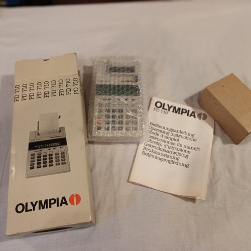 Calcolatrice stampante olympia - calcolatrice,