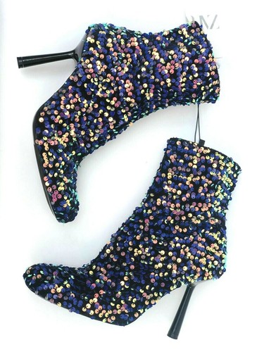Zara blu lustrini - blu,
