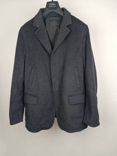 PRADA CAPPOTTO UOMO LANA PELLE