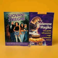 Il Calderone Magiko Giovani Streghe Silver Ravenwolf 2 Libri Magia Pozioni Wicca