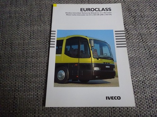 Brochure depliant autobus