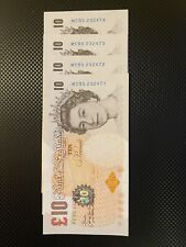 INGHILTERRA - 4x £10 sterline